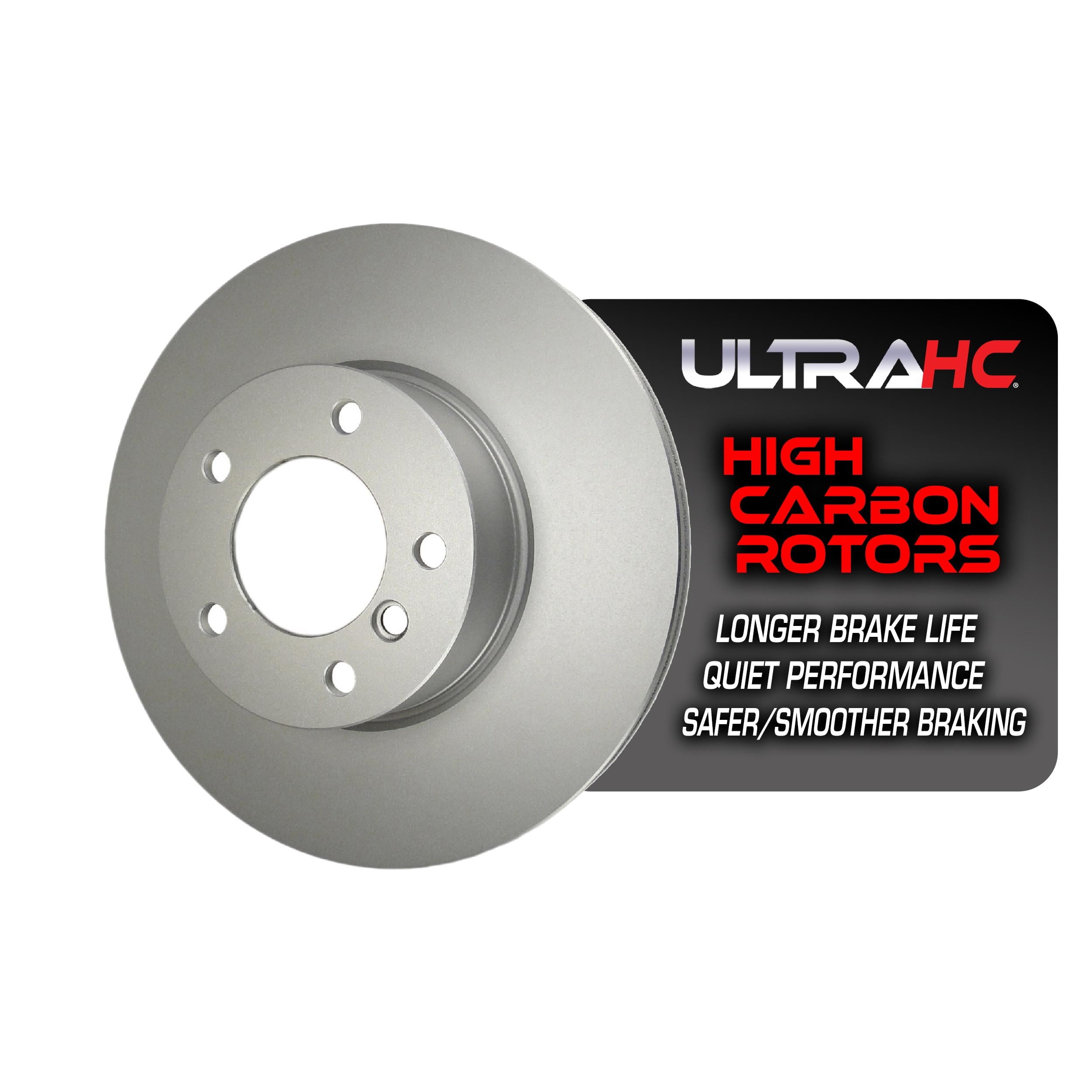 UltraHC Coated High Carbon Brake Rotor, Front UR002733, BMW 328i 2012-2007