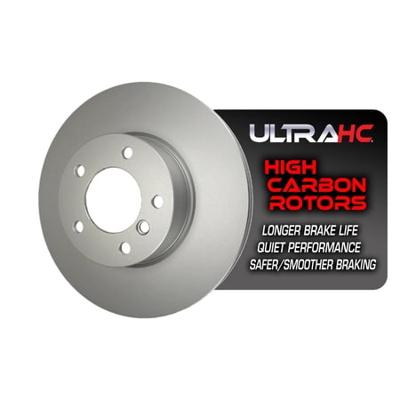 UltraHC Coated High Carbon Brake Rotor, Front UR002733, BMW 328i 2012-2007