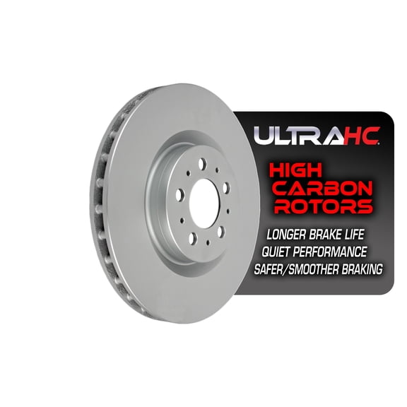 UltraHC Coated High Carbon Brake Rotor, Front UR002764, Volvo V70 2007-2004