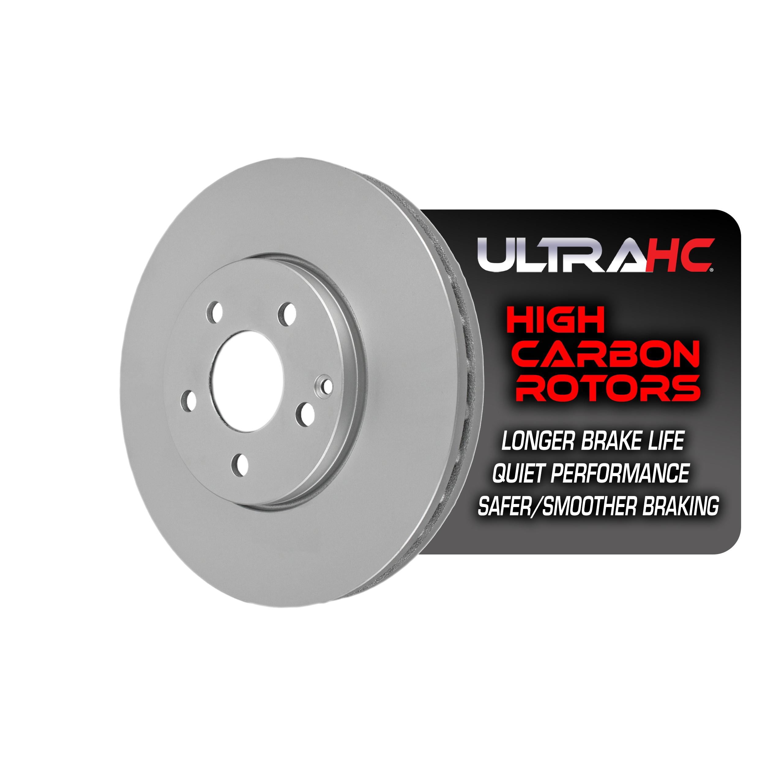 UltraHC Coated High Carbon Brake Rotor, Front UR003044, Mercedes-Benz E350 2009-2006