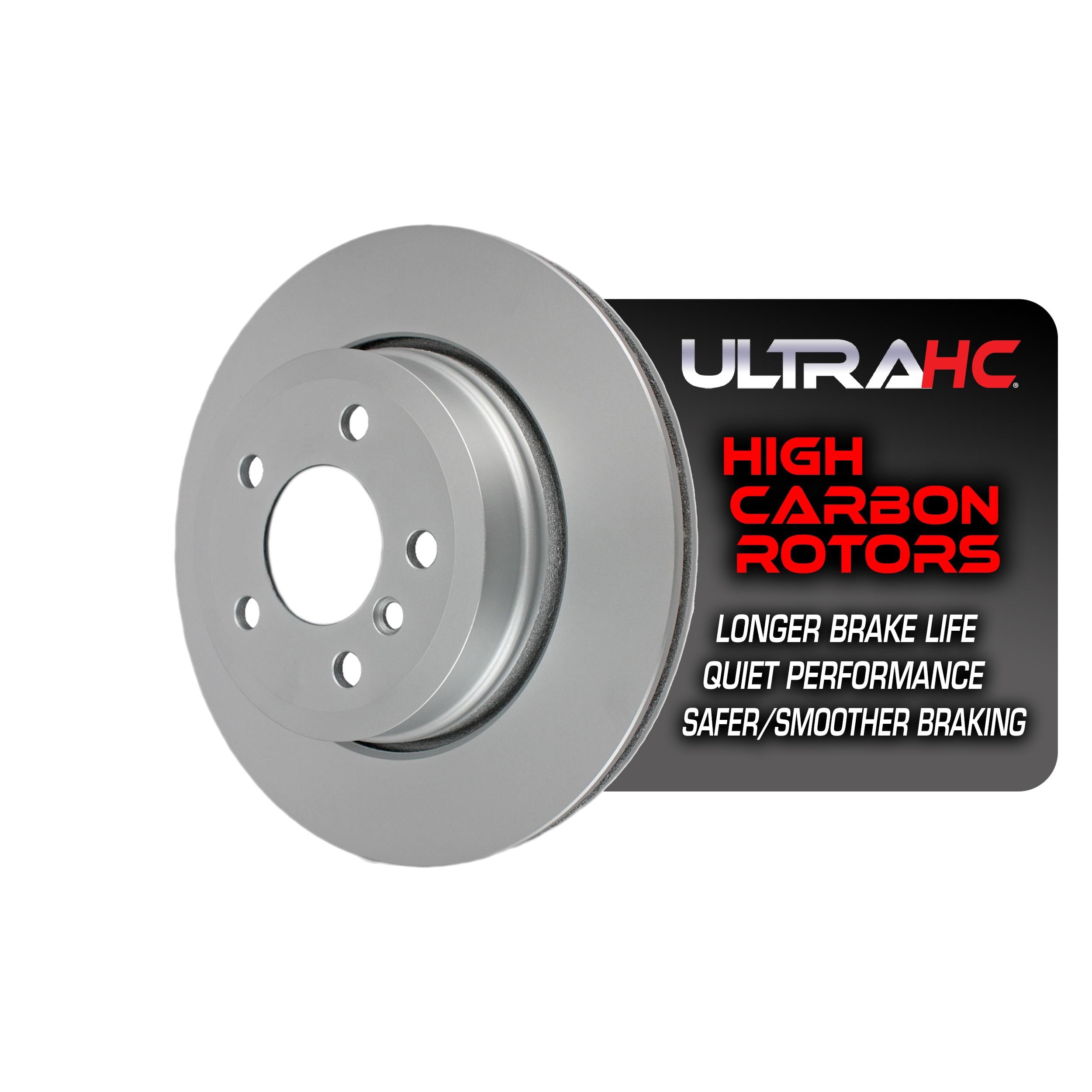 UltraHC Coated High Carbon Brake Rotor, Front UR003211, Volkswagen Golf 2006-2000