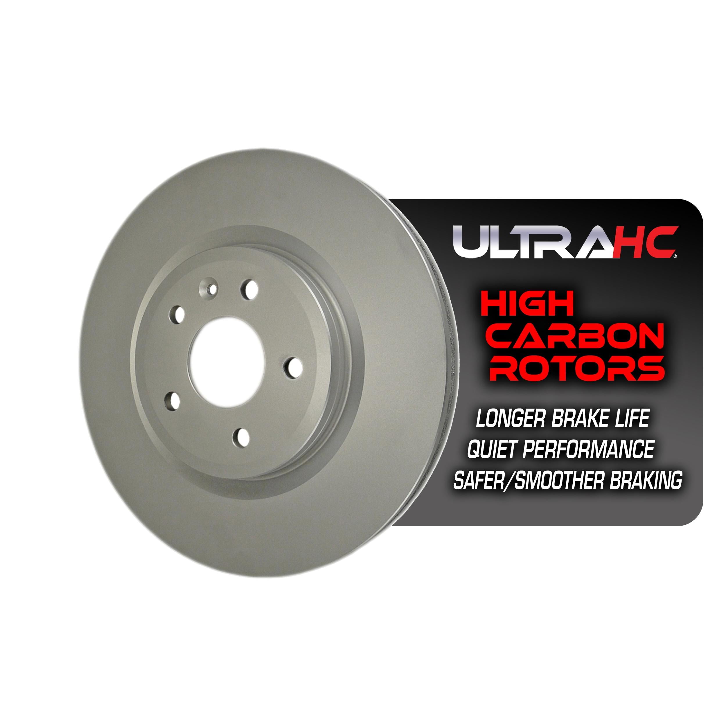 UltraHC Coated High Carbon Brake Rotor, Front UR003266, Ford Explorer 2019-2011
