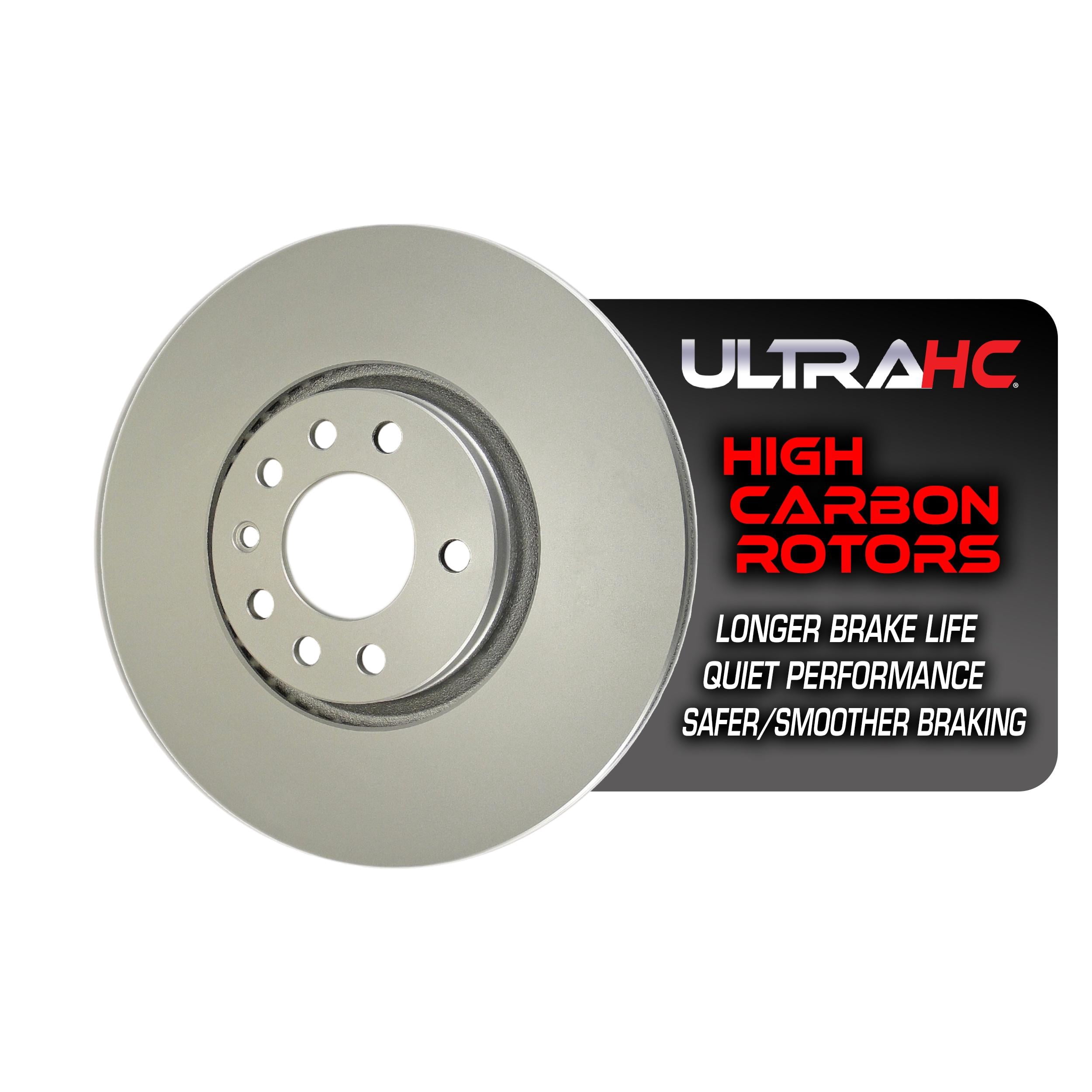 UltraHC Coated High Carbon Brake Rotor, Front UR003341, Saab 9-3 2011-2003