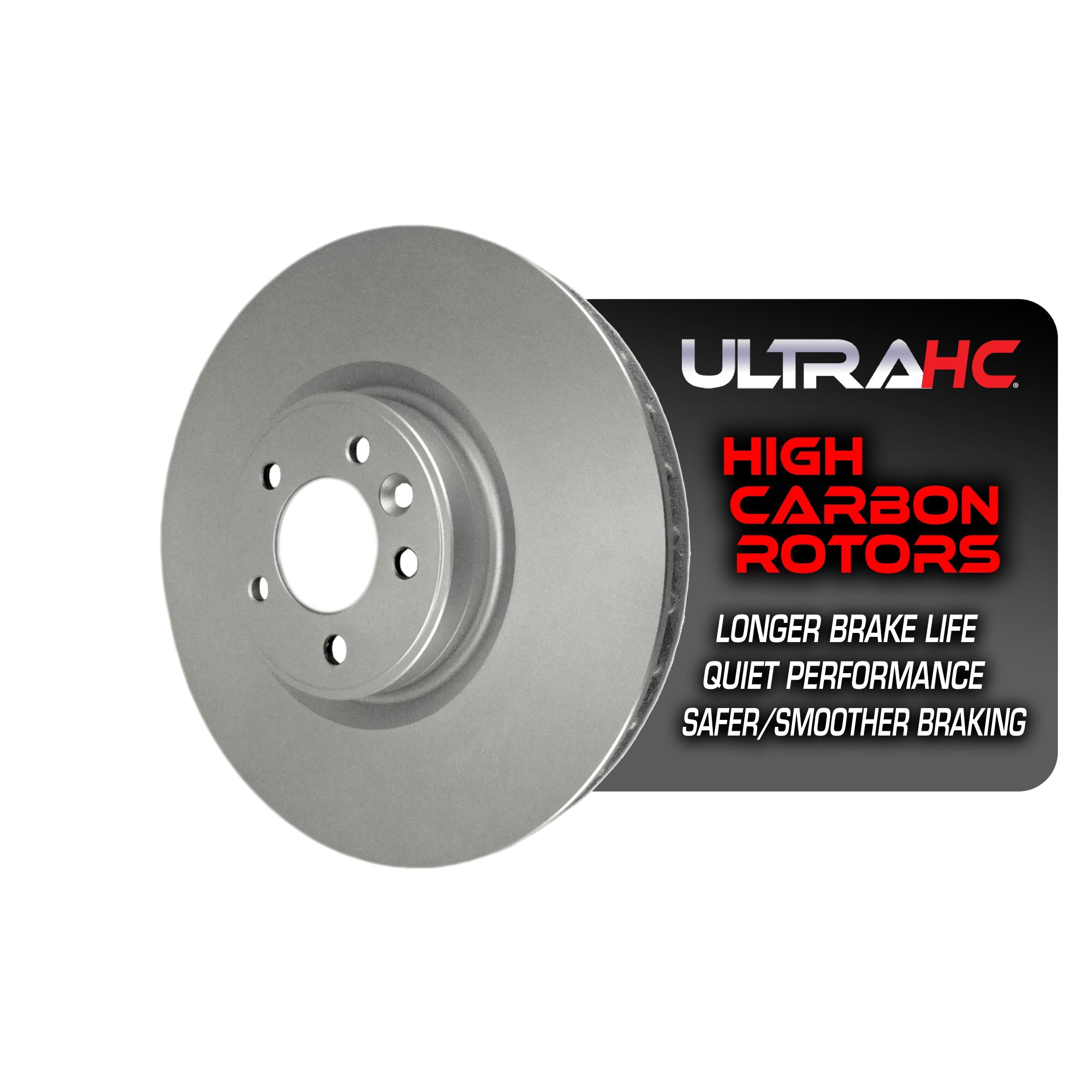 UltraHC Coated High Carbon Brake Rotor, Front UR003495, Land Rover Range Rover 2017-2013