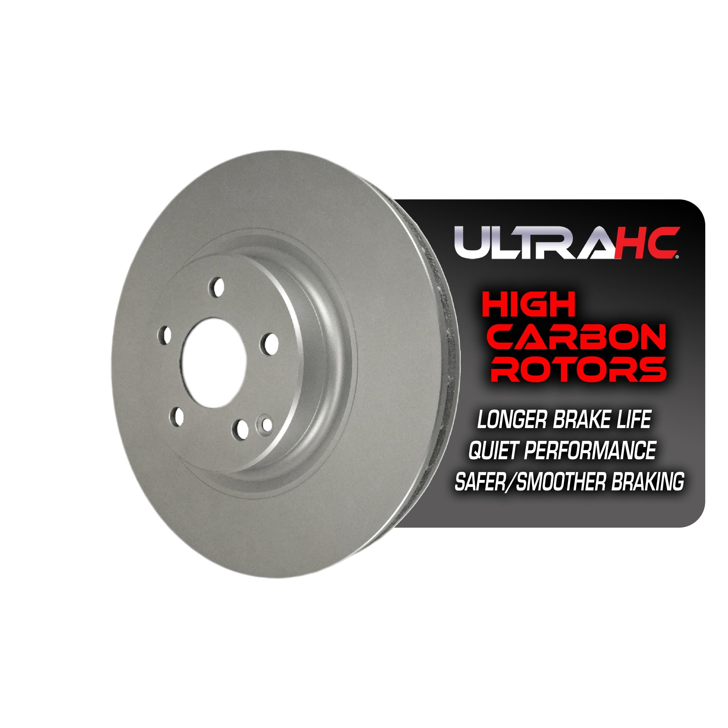 UltraHC Coated High Carbon Brake Rotor, Front UR003594, Mercedes-Benz GLK350 2015-2010