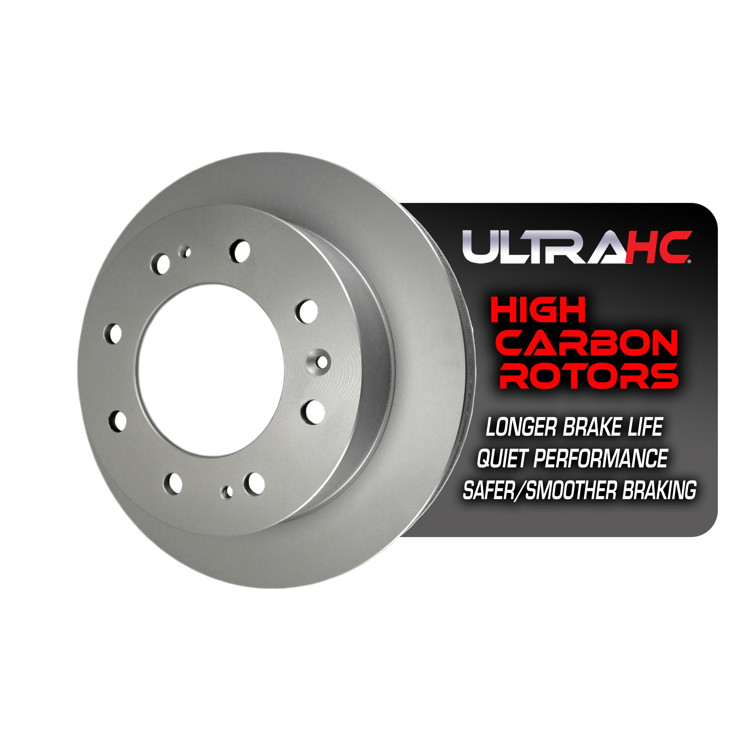 UltraHC Coated High Carbon Brake Rotor, Front UR003624, Chevrolet Silverado 2500 HD 2021-2011