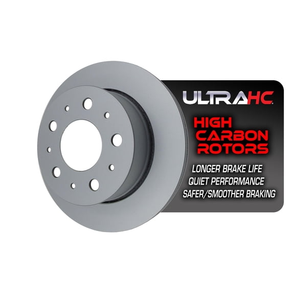 UltraHC Coated High Carbon Brake Rotor, Front UR004294