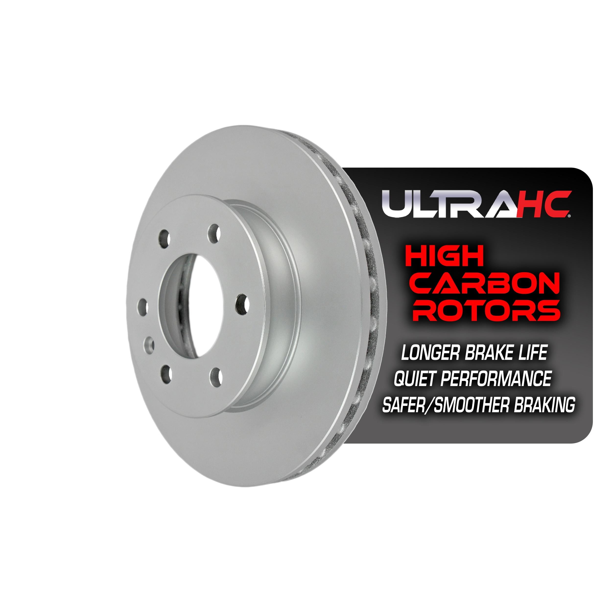 UltraHC Coated High Carbon Brake Rotor, Front UR004928, Dodge Sprinter 2500 2009-2007
