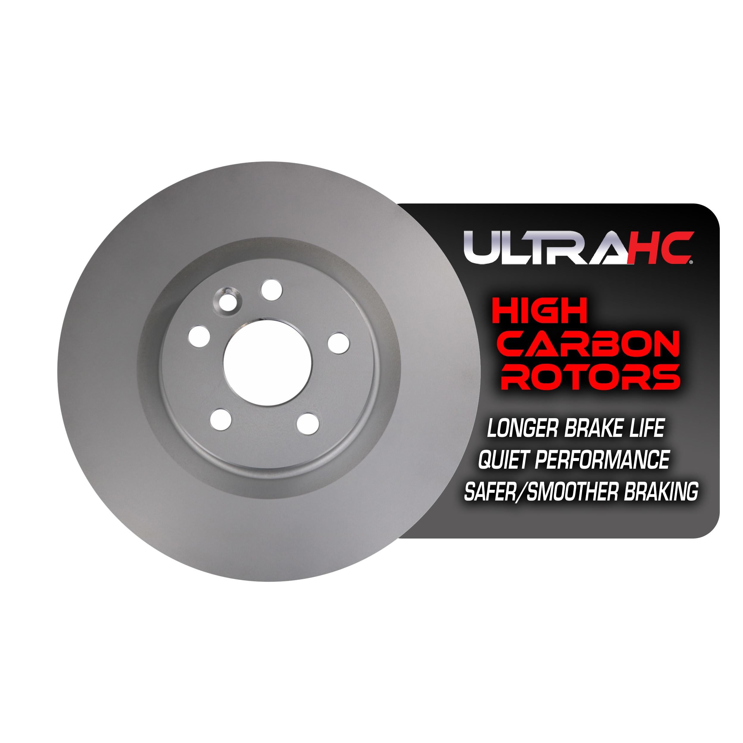 UltraHC Coated High Carbon Brake Rotor, Front UR005710, Land Rover Range Rover Evoque 2019-2016
