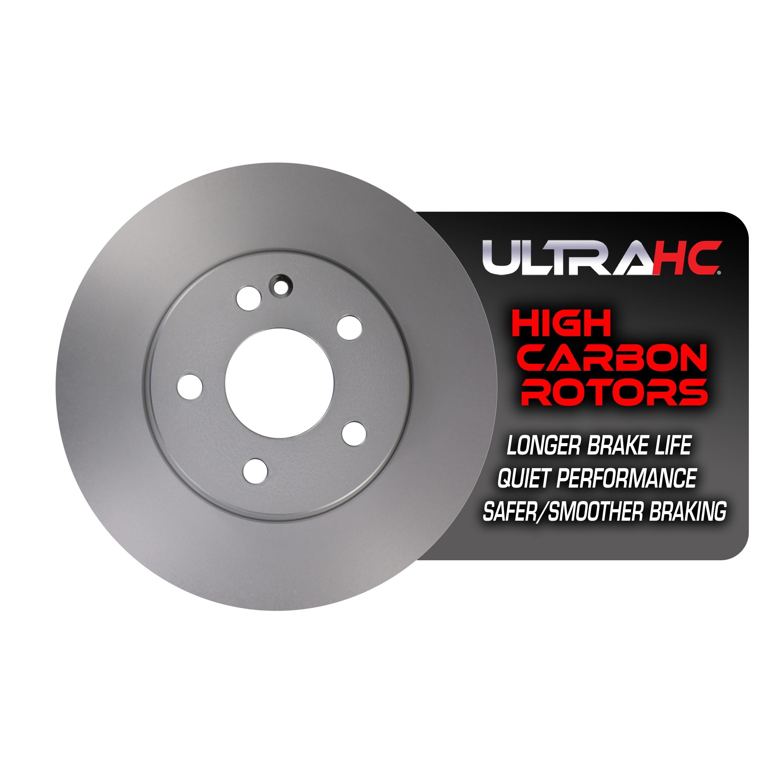 UltraHC Coated High Carbon Brake Rotor, Front UR005819, Mercedes-Benz Metris 2021-2016