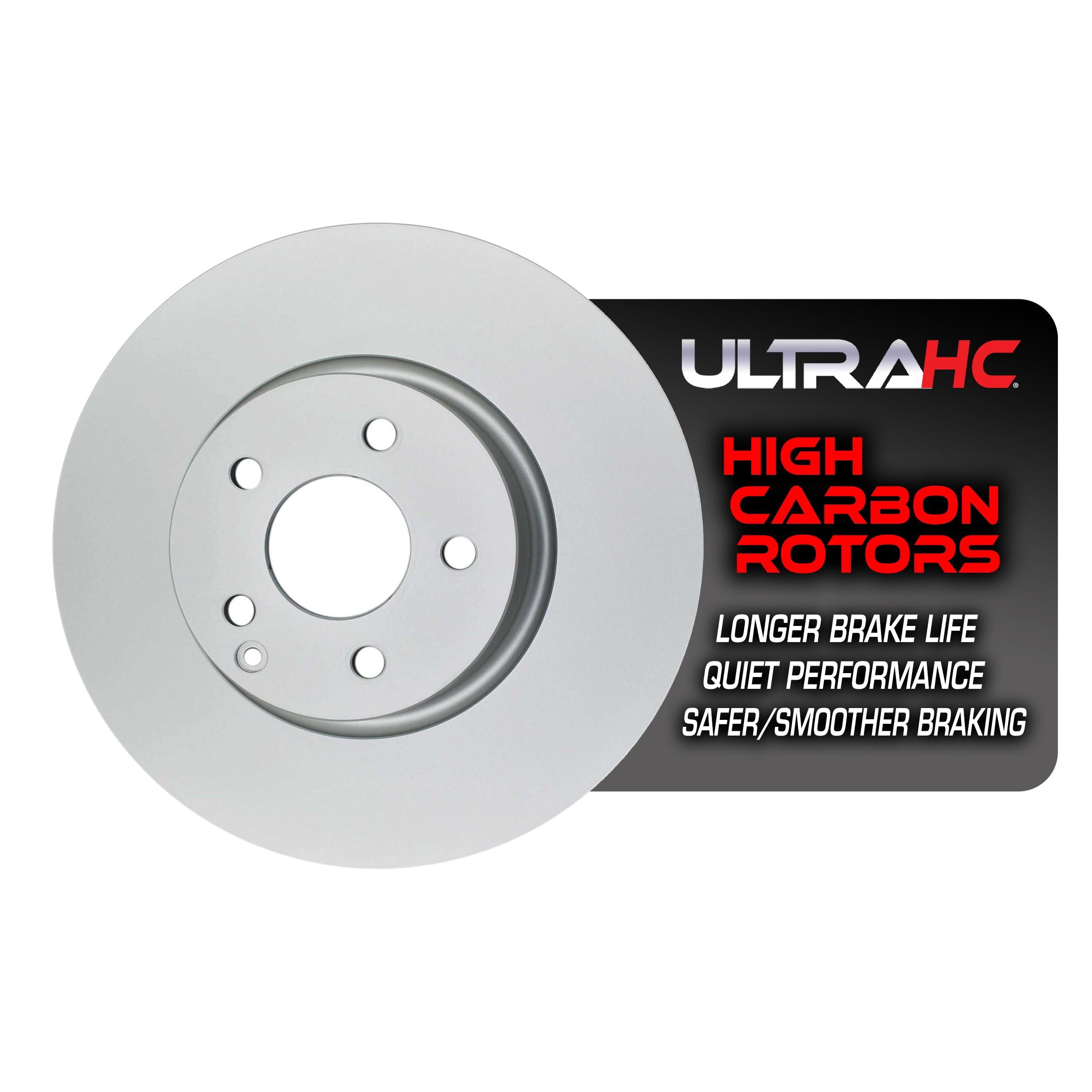 UltraHC Coated High Carbon Brake Rotor, Front UR005970, Mercedes-Benz E350 2016-2010