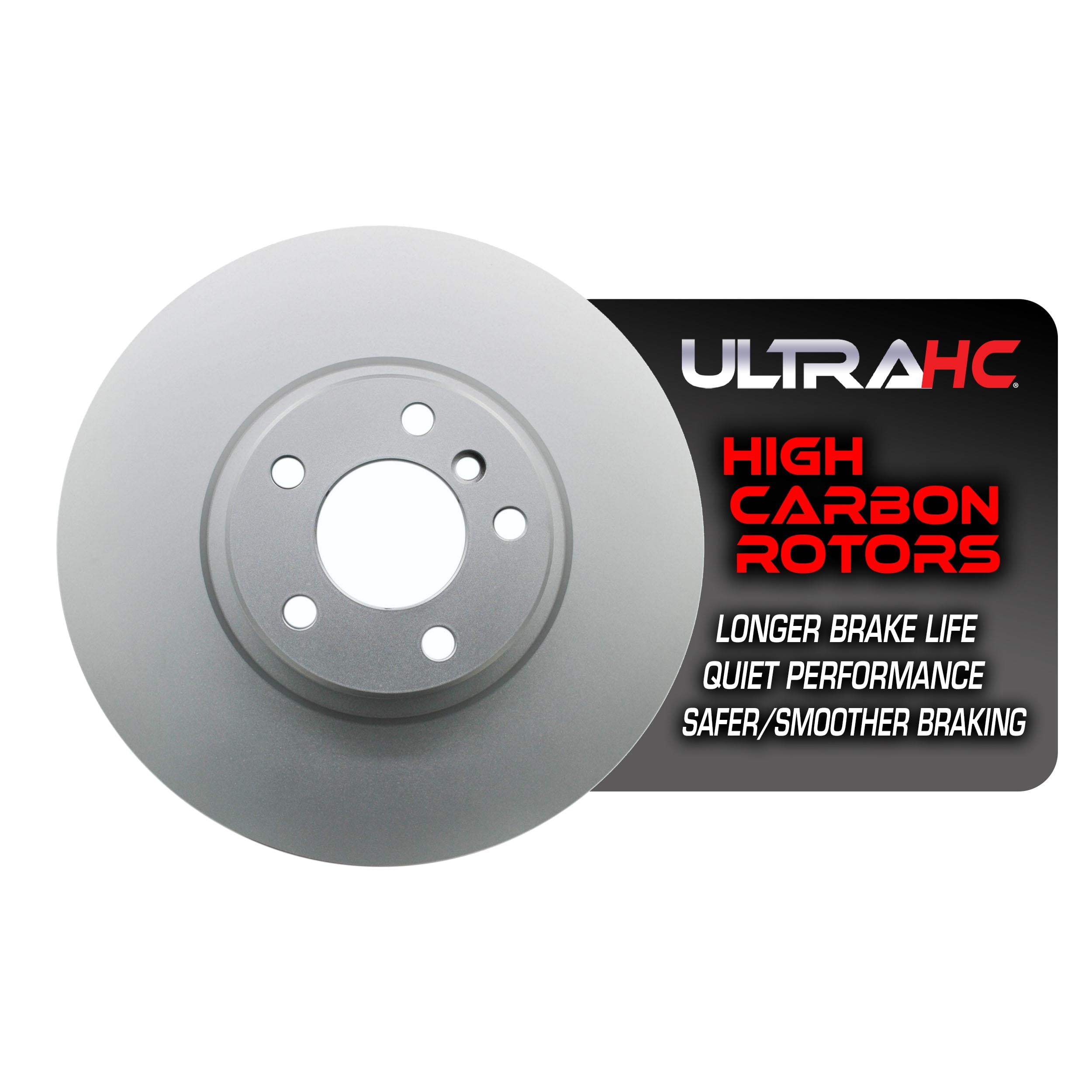 UltraHC Coated High Carbon Brake Rotor, Front UR006045, BMW X5 2018-2007