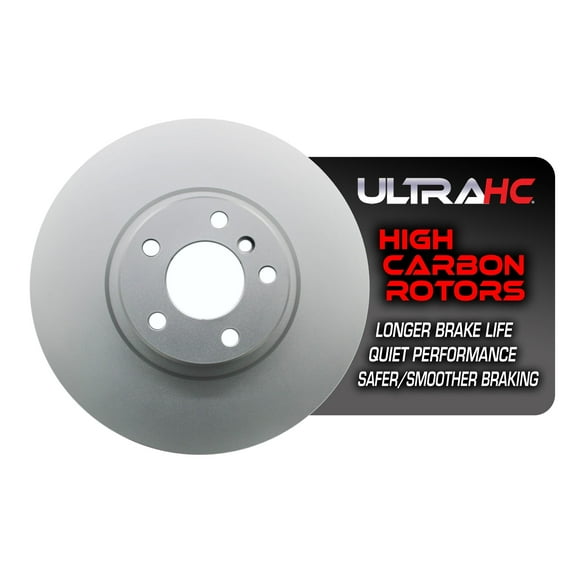 UltraHC Coated High Carbon Brake Rotor, Front UR006045, BMW X5 2018-2007