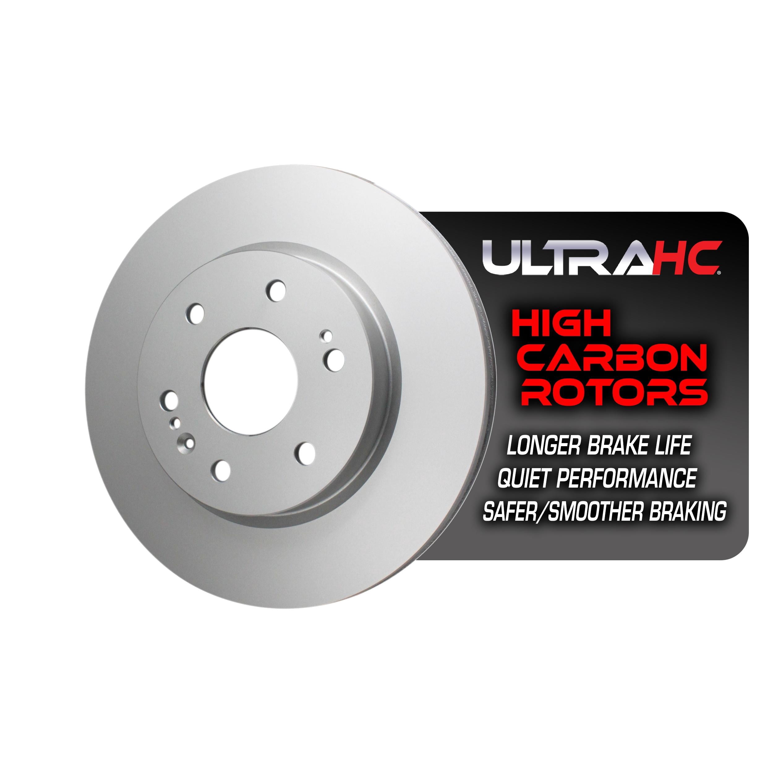 UltraHC Coated High Carbon Brake Rotor, Front UR007202, Chevrolet Silverado 1500 2021-2019