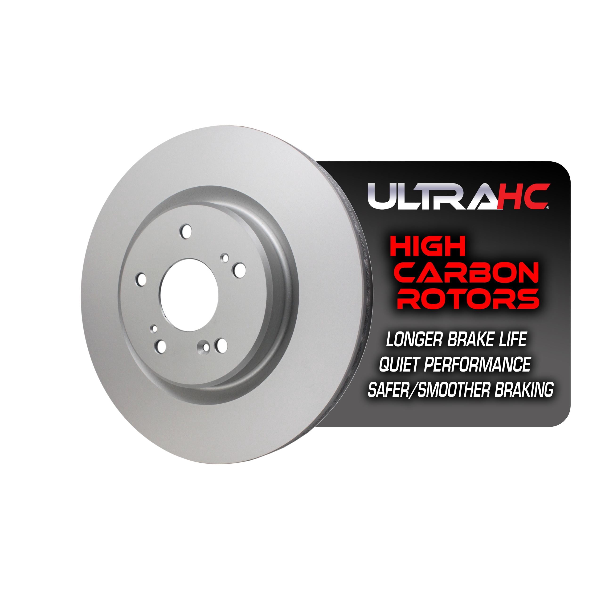 UltraHC Coated High Carbon Brake Rotor, Front UR007219, Acura RDX 2021-2019