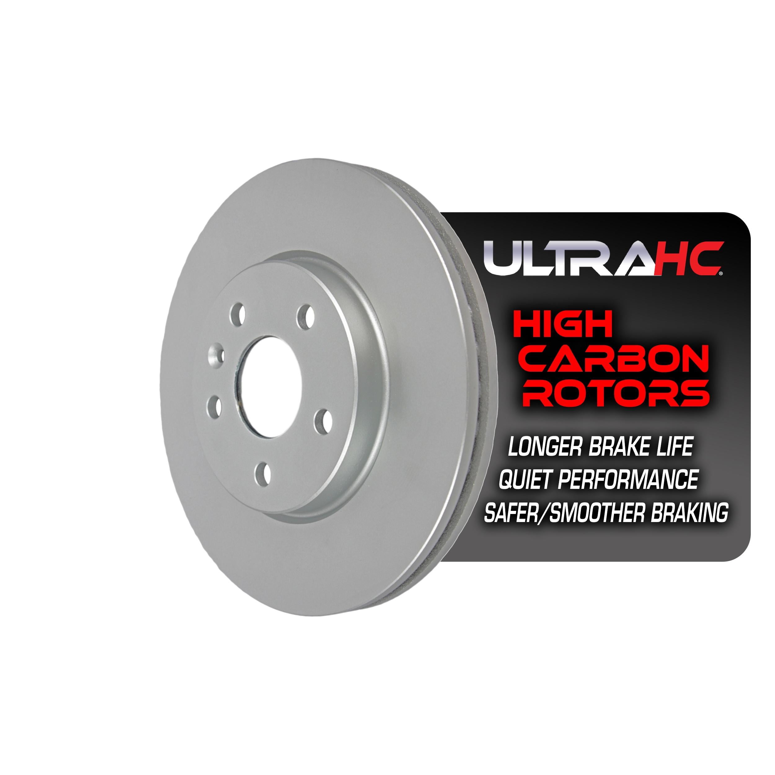 UltraHC Coated High Carbon Brake Rotor, Front UR007332, Chevrolet Cruze 2017-2010