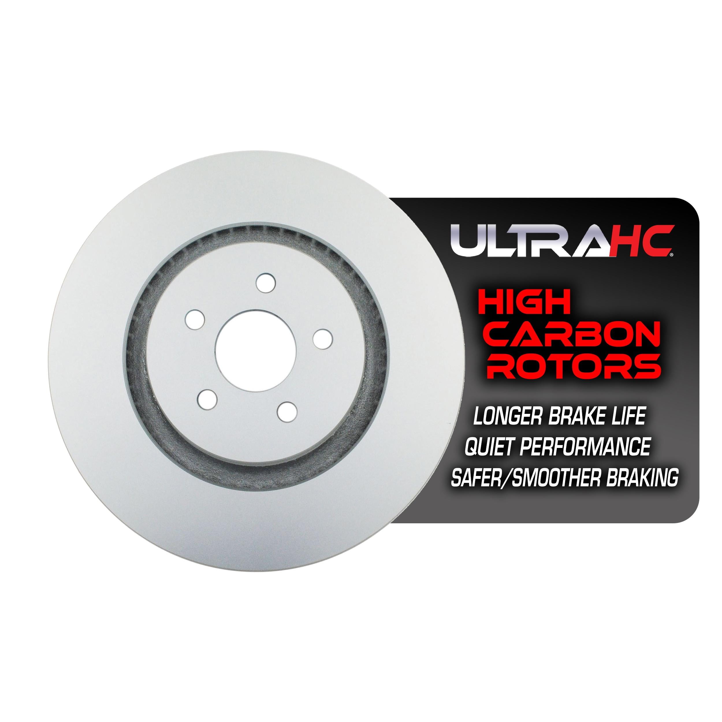 UltraHC Coated High Carbon Brake Rotor, Front UR007370
