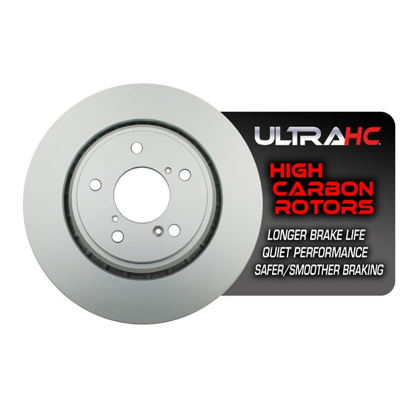 UltraHC Coated High Carbon Brake Rotor, Front UR007462, Honda Pilot 2022-2016