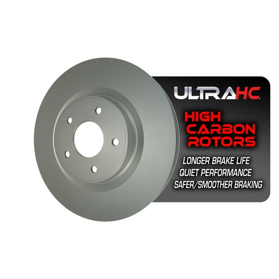 UltraHC Coated High Carbon Brake Rotor, Front UR007479, compatible with Infiniti QX60 2020-2014