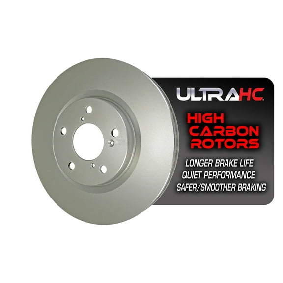 UltraHC Coated High Carbon Brake Rotor, Front UR007561, Honda Odyssey 2014-2011
