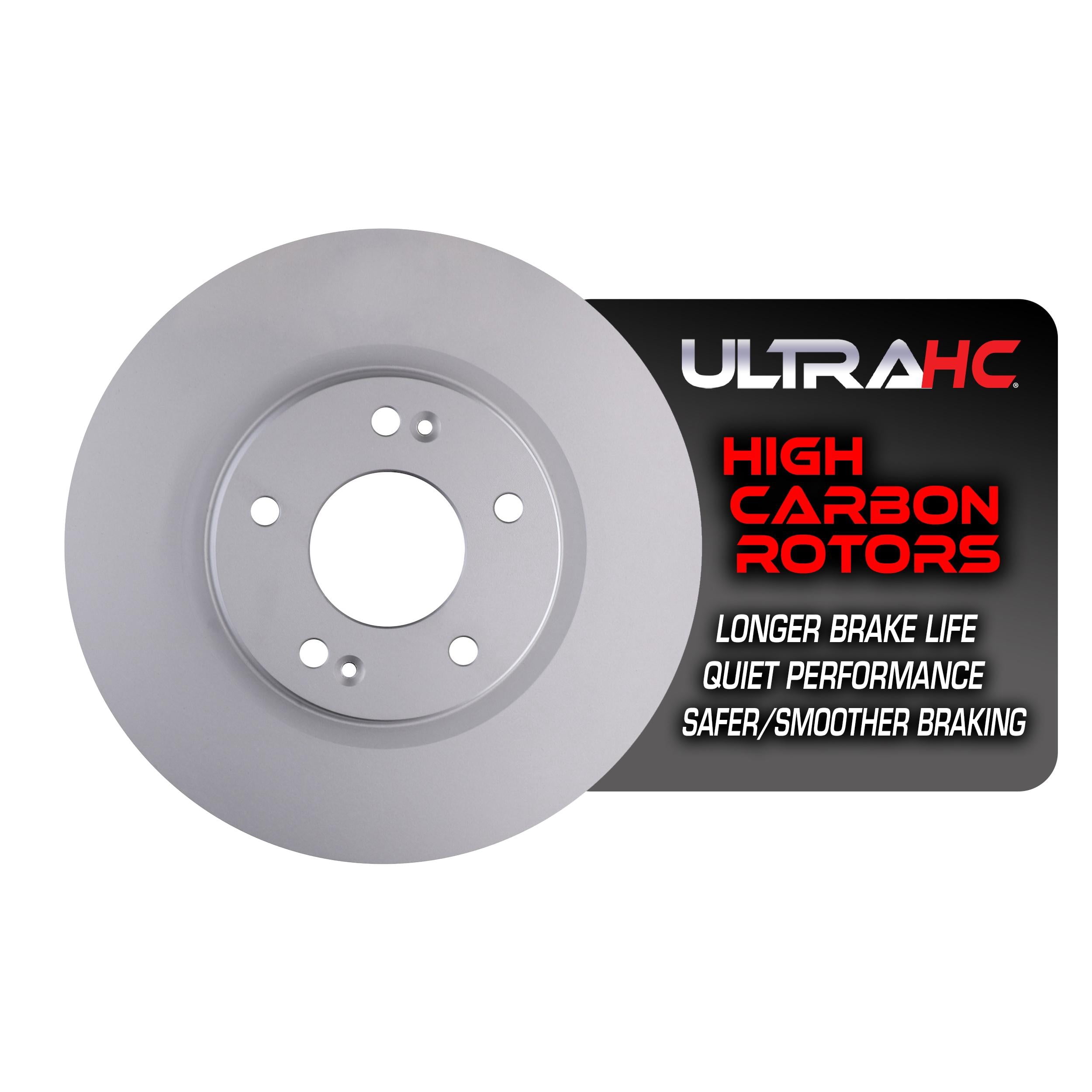 UltraHC Coated High Carbon Brake Rotor, Front UR020884