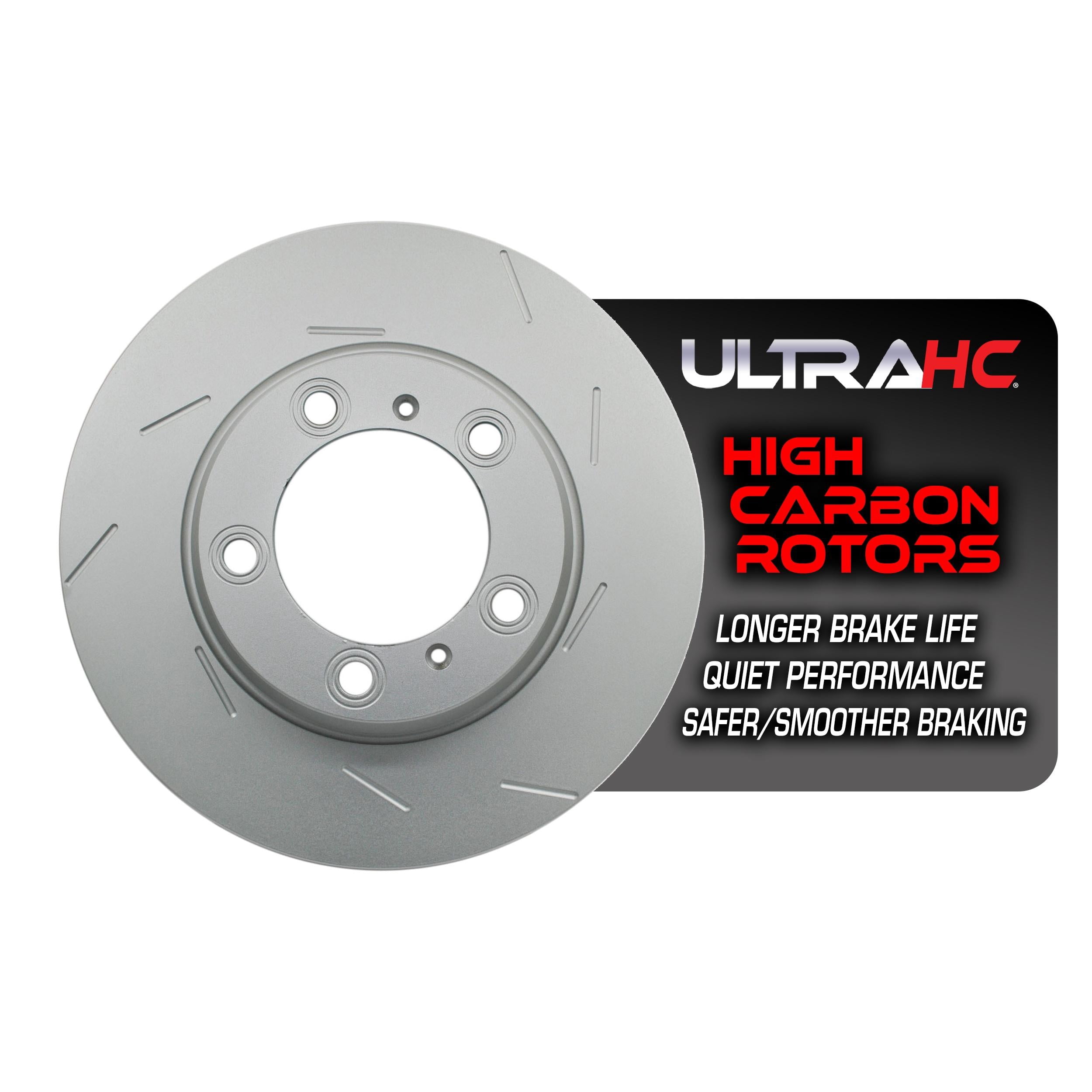 UltraHC Coated High Carbon Brake Rotor, Rear Right UR004645