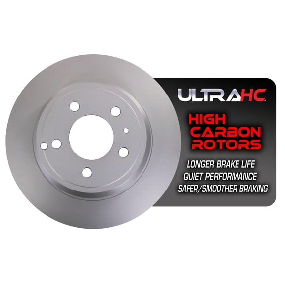 UltraHC Coated High Carbon Brake Rotor, Rear UR000029, Volvo S70 2000-1998