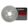 thumbnail image 1 of UltraHC Coated High Carbon Brake Rotor, Rear UR000159, Mercedes-Benz ML320 2003-1998, 1 of 6