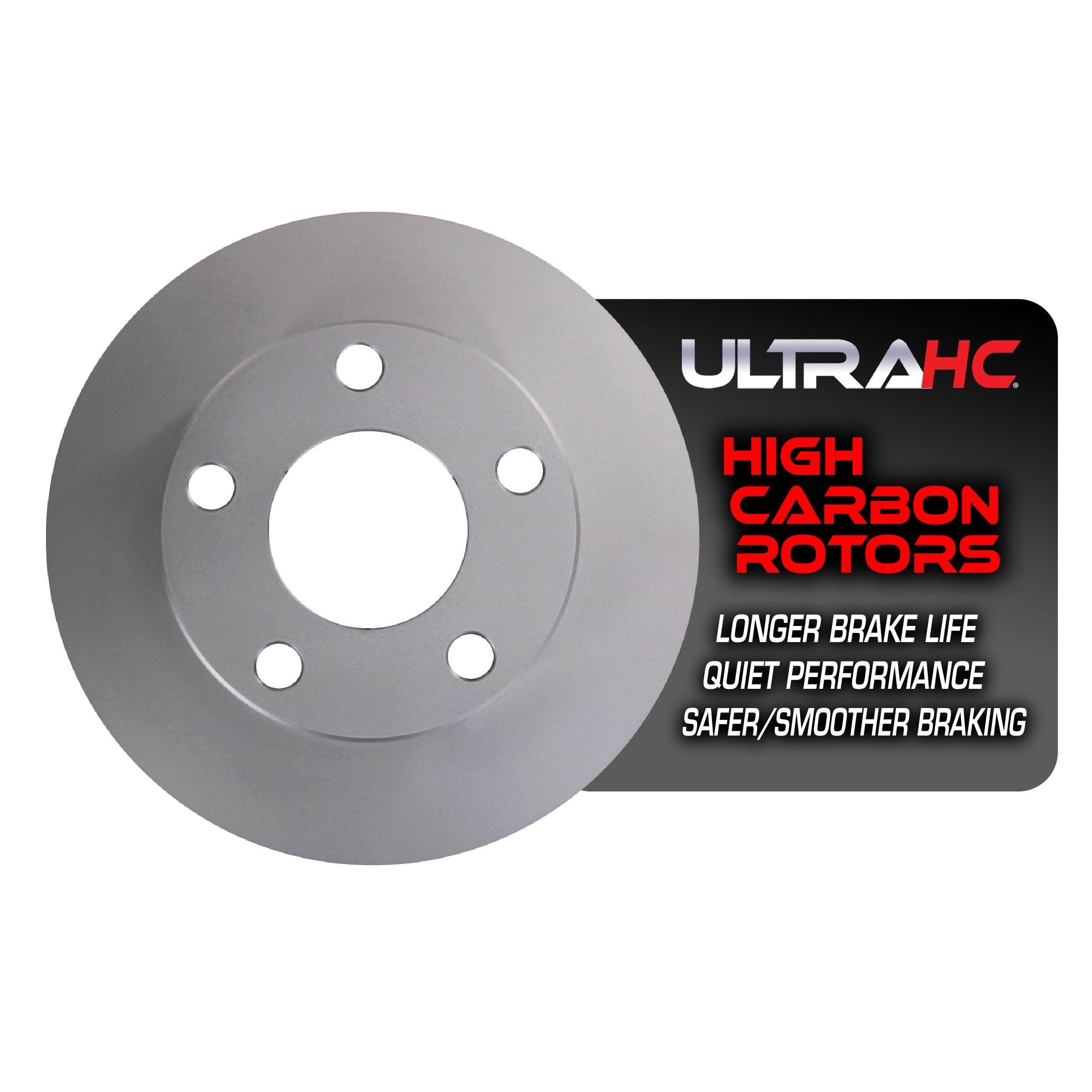 UltraHC Coated High Carbon Brake Rotor, Rear UR000173, Audi A4 Quattro 2001-1996