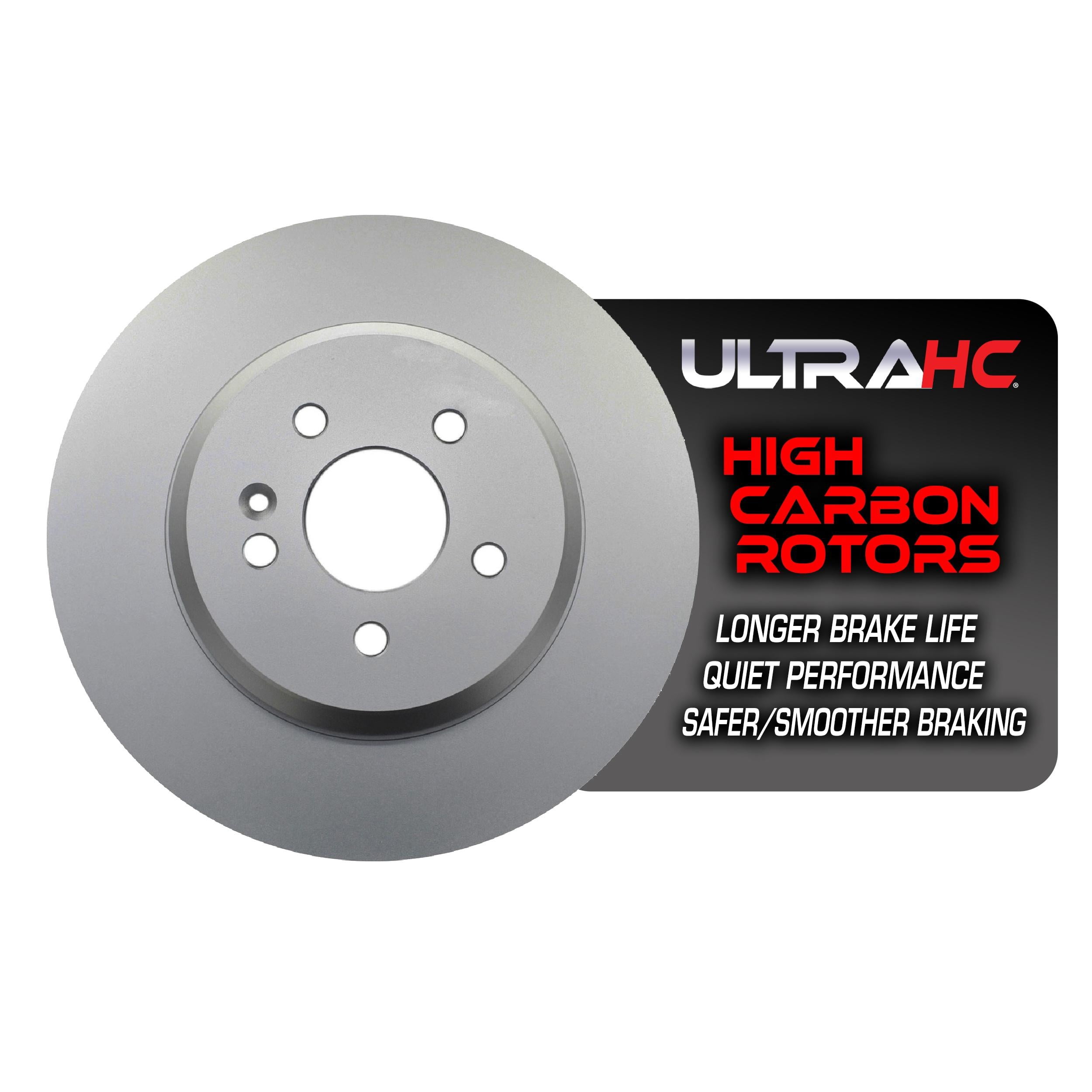 UltraHC Coated High Carbon Brake Rotor, Rear UR000197, Mercedes-Benz ML430 2001-2000