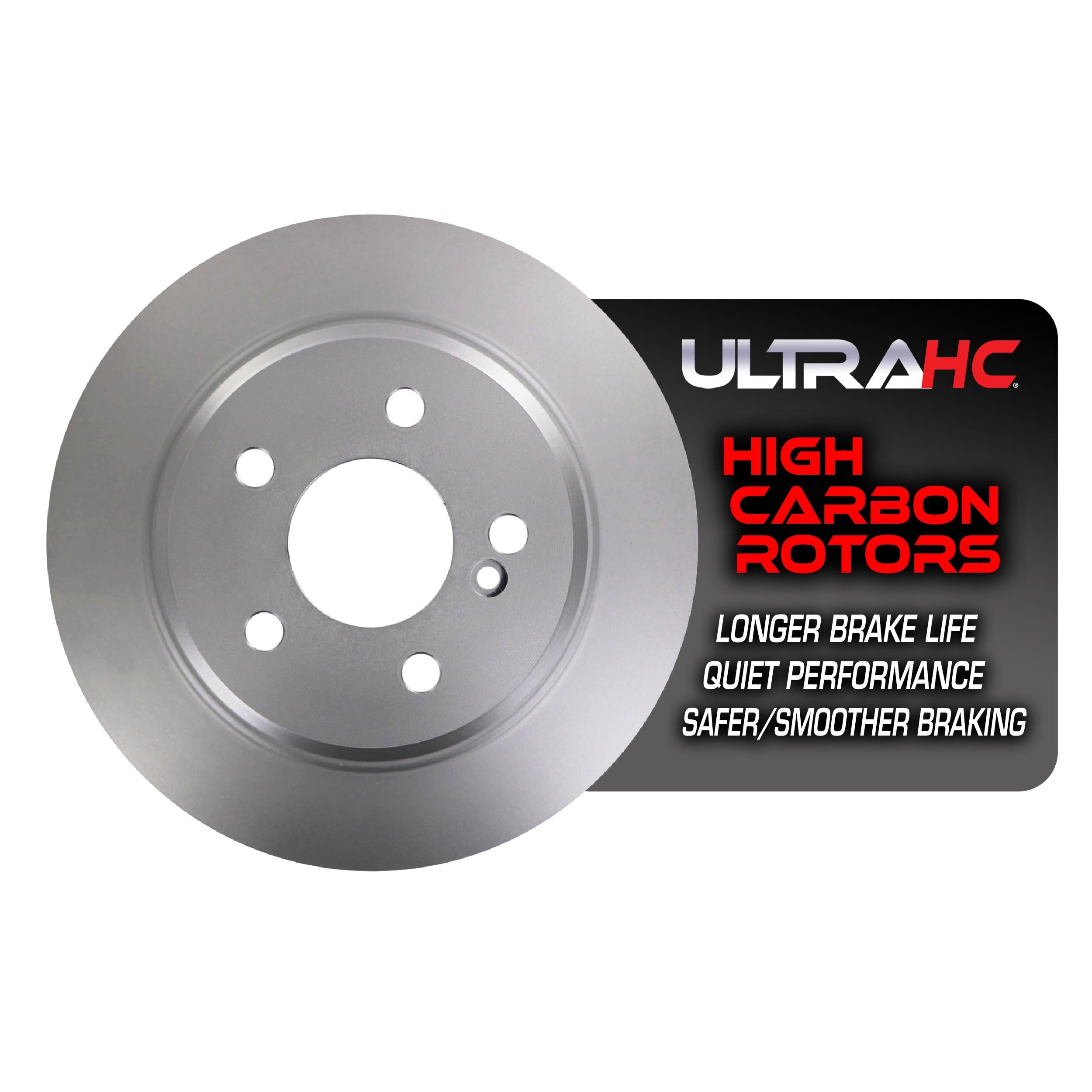 UltraHC Coated High Carbon Brake Rotor, Rear UR000210, Mercedes-Benz E320 2009-2003