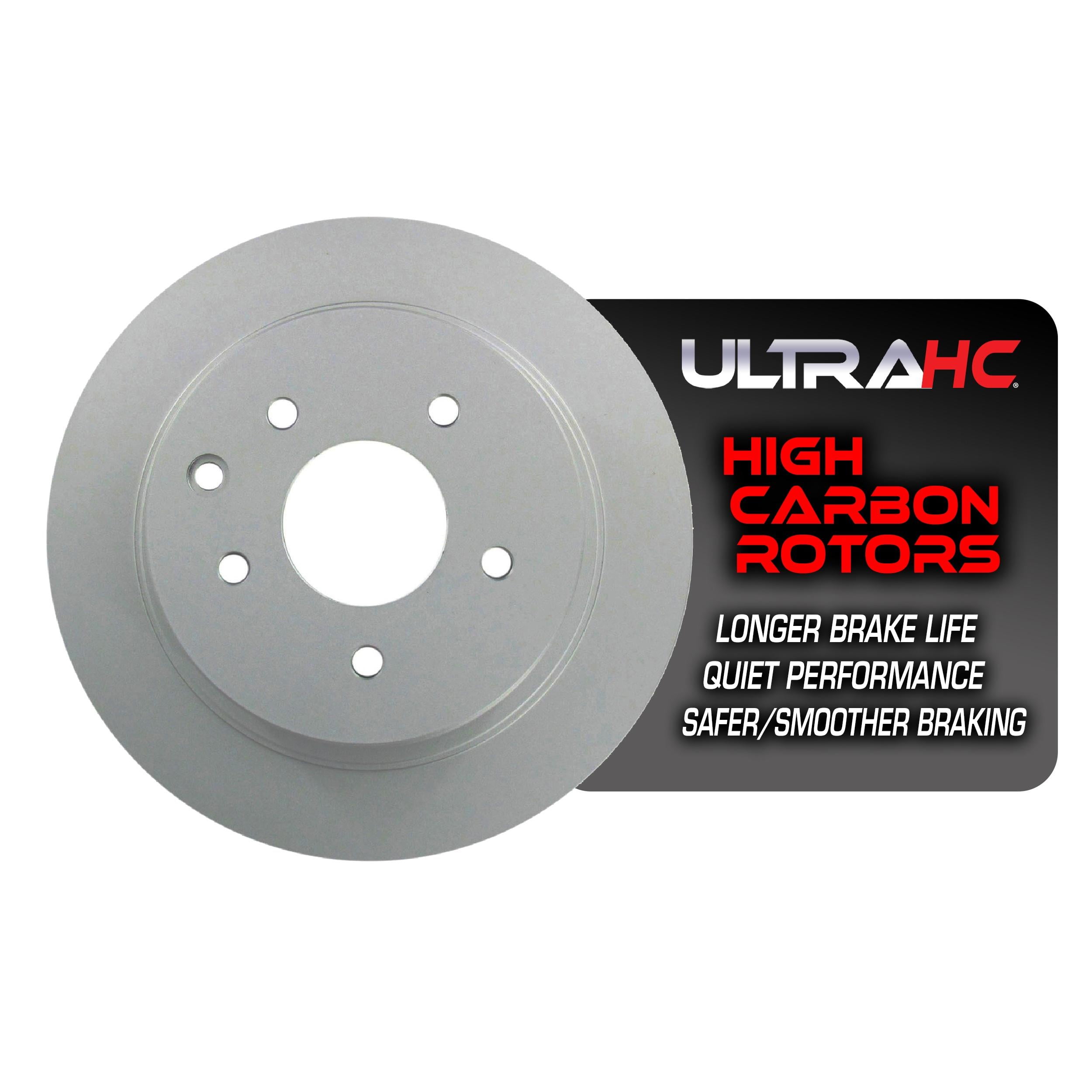 UltraHC Coated High Carbon Brake Rotor, Rear UR000272, Nissan Altima ...