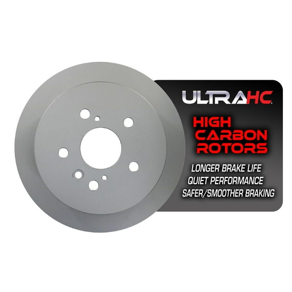 UltraHC Coated High Carbon Brake Rotor, Rear UR000340, Lexus RX330 2006-2004