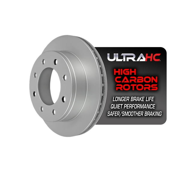 UltraHC Coated High Carbon Brake Rotor, Rear UR000531, Chevrolet Silverado 2500 HD 2006-2001