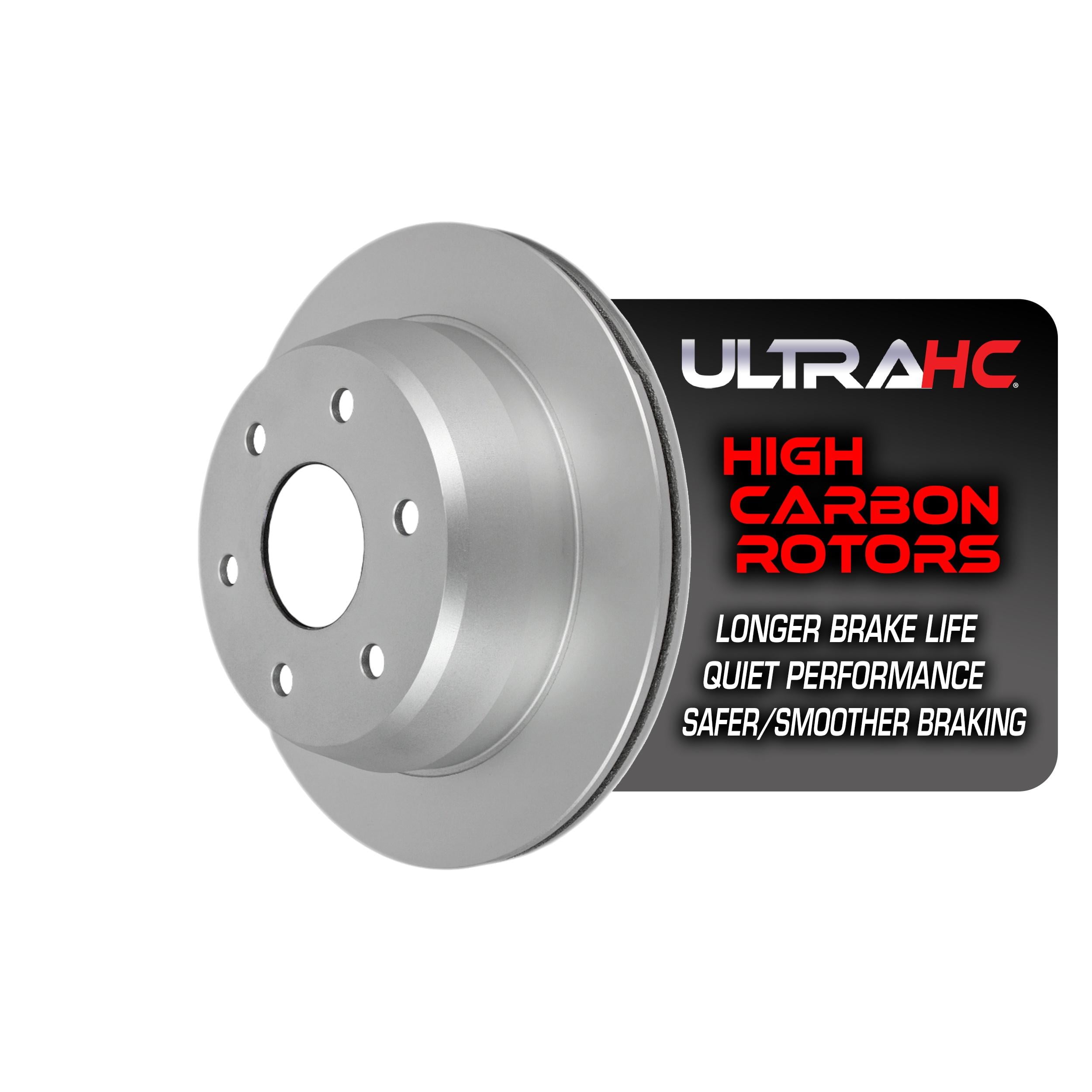 UltraHC Coated High Carbon Brake Rotor, Rear UR000579, Chevrolet Silverado 1500 2008-1999