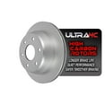 thumbnail image 1 of UltraHC Coated High Carbon Brake Rotor, Rear UR000579, Chevrolet Silverado 1500 2008-1999, 1 of 6
