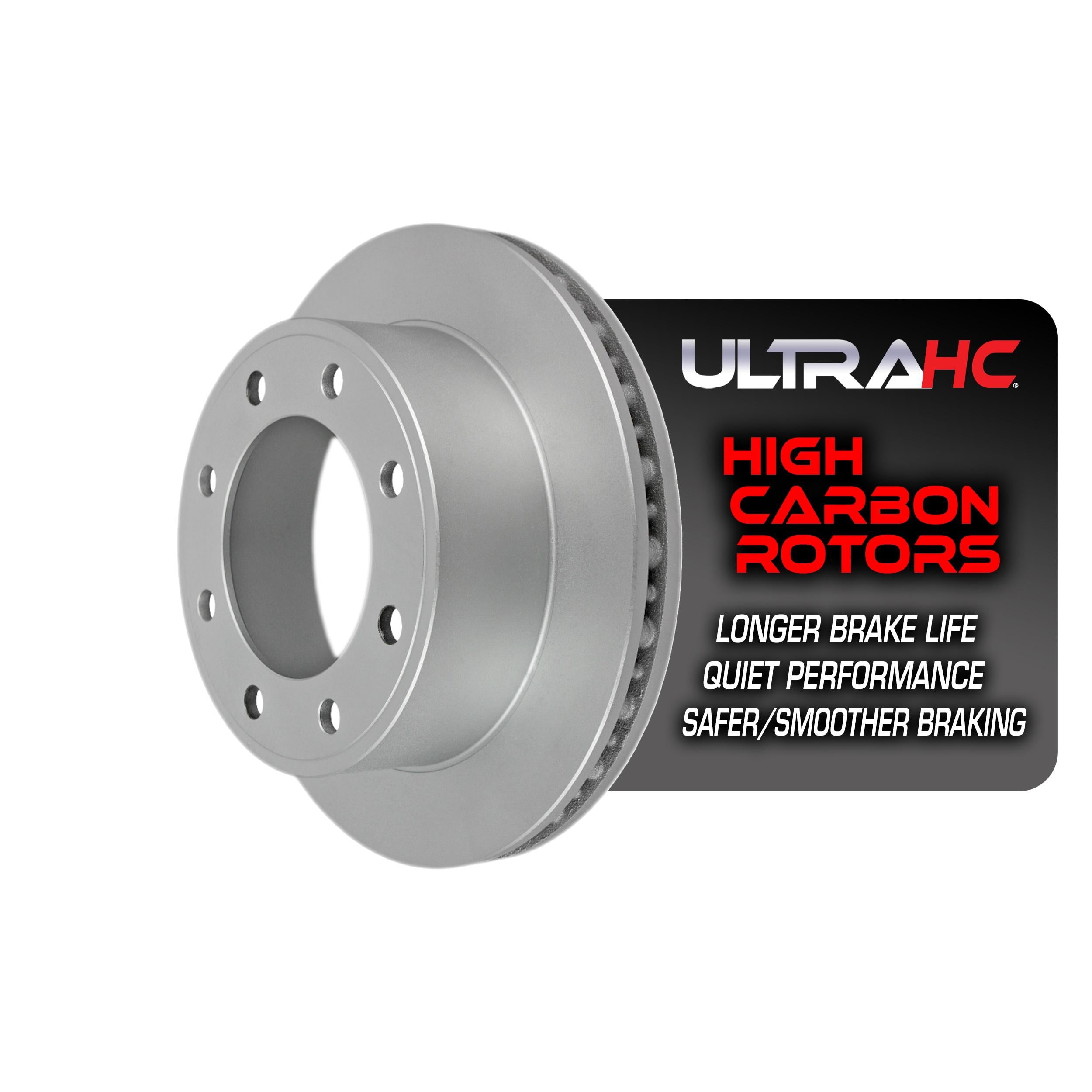 UltraHC Coated High Carbon Brake Rotor, Rear UR000593, Ford F-250 Super Duty 2004-1999