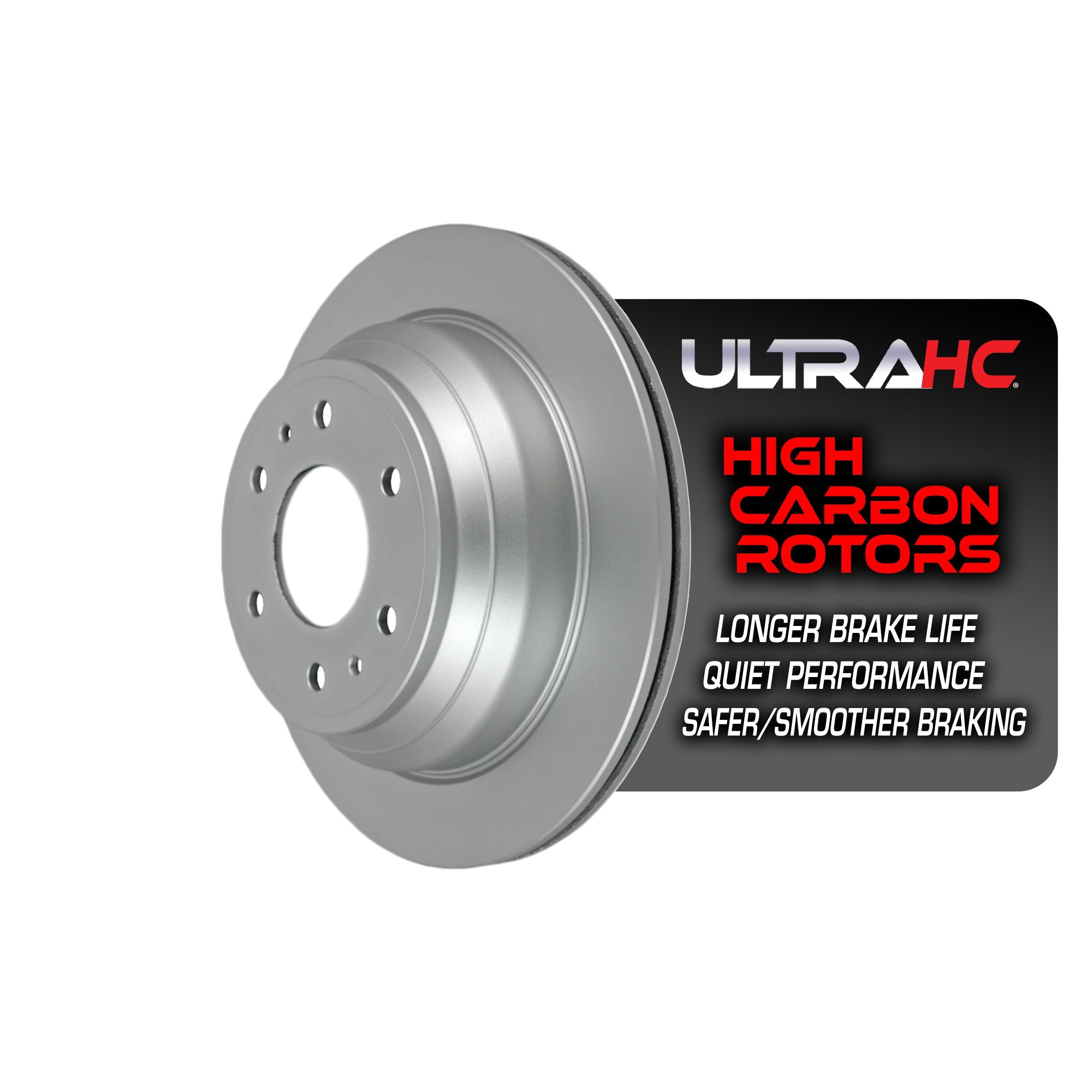 UltraHC Coated High Carbon Brake Rotor, Rear UR000722, Chevrolet Trailblazer 2009-2002