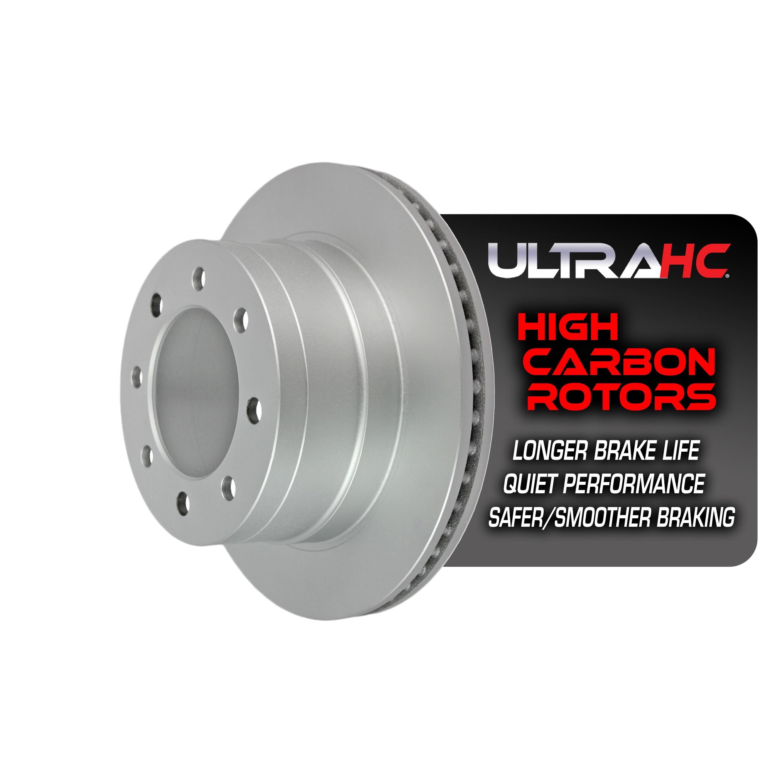 UltraHC Coated High Carbon Brake Rotor, Rear UR001002, Dodge Ram 2500 2010-2002