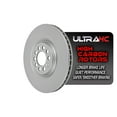 thumbnail image 1 of UltraHC Coated High Carbon Brake Rotor, Rear UR001262, Audi A4 Quattro 2008-2002, 1 of 6