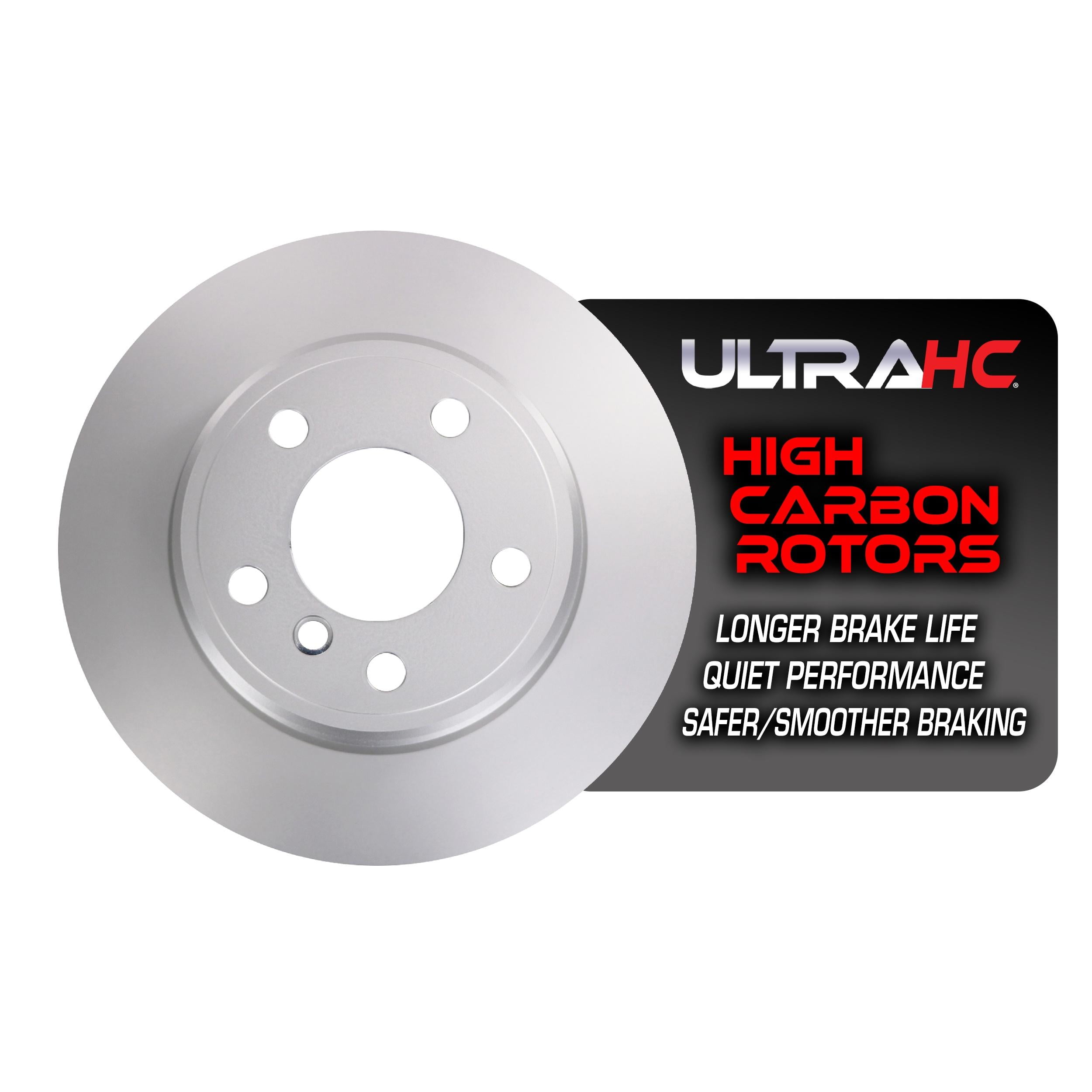 UltraHC Coated High Carbon Brake Rotor, Rear UR001415, BMW X5 2006-2000