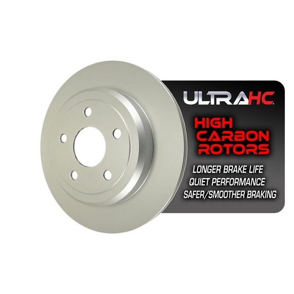 UltraHC Coated High Carbon Brake Rotor, Rear UR001560, Jeep Grand Cherokee 2020-2011