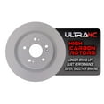 thumbnail image 1 of UltraHC Coated High Carbon Brake Rotor, Rear UR001584, Honda Odyssey 2022-2018, 1 of 6