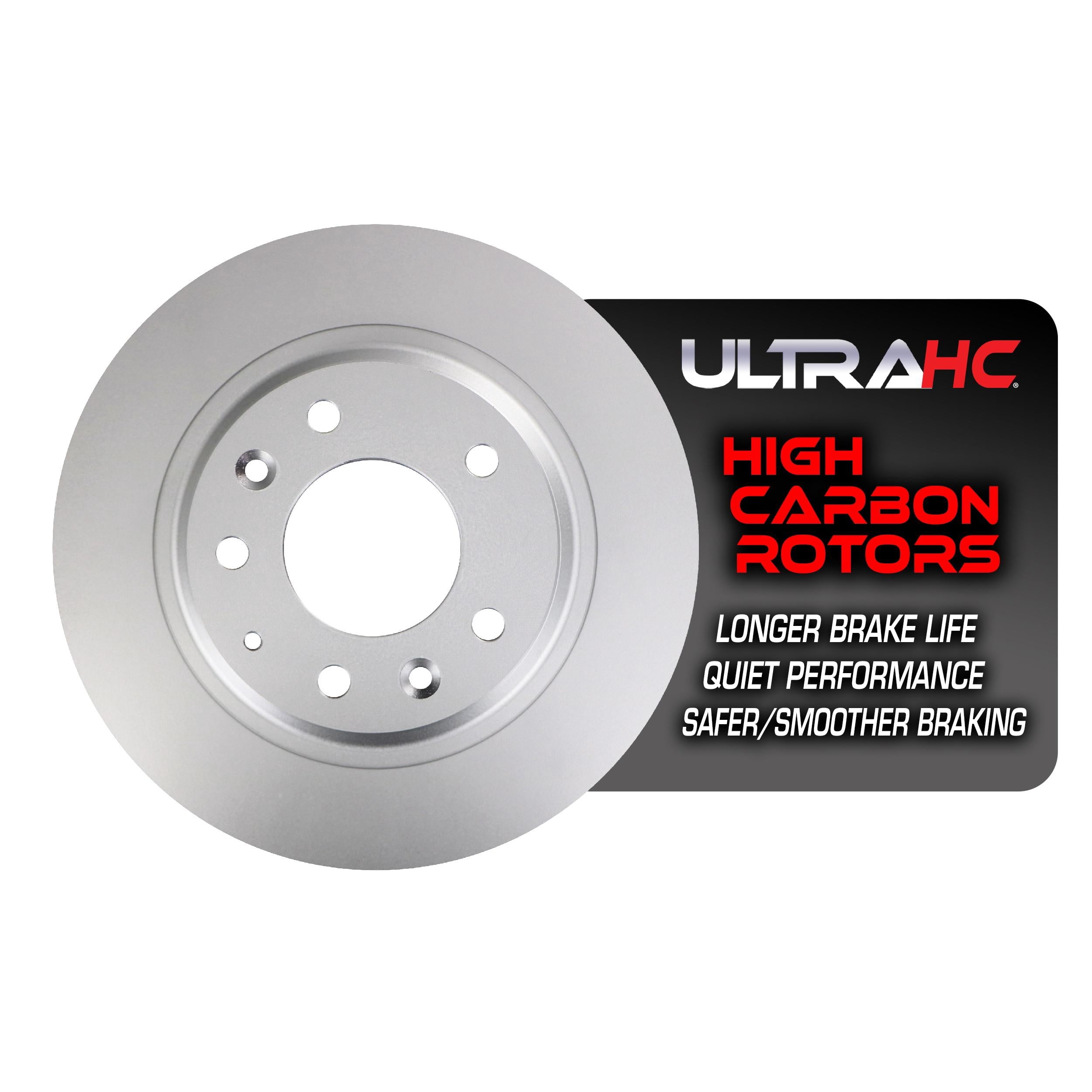 12.44" Rear Brake Rotors & Pads Kit For Ford Escape, Fusion, Lincoln MKC, MKZ
