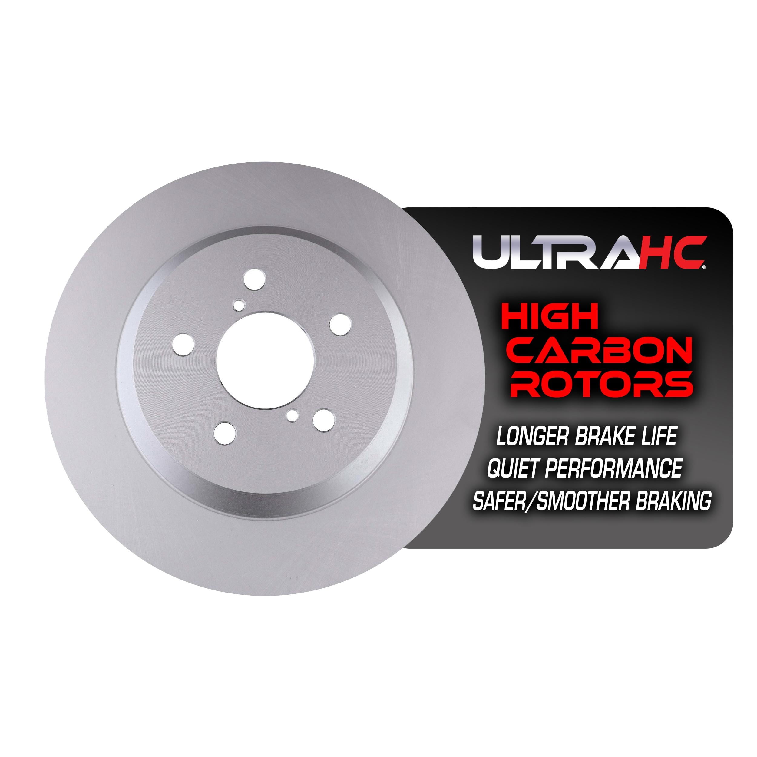 UltraHC Coated High Carbon Brake Rotor, Rear UR001768, Subaru Crosstrek 2021