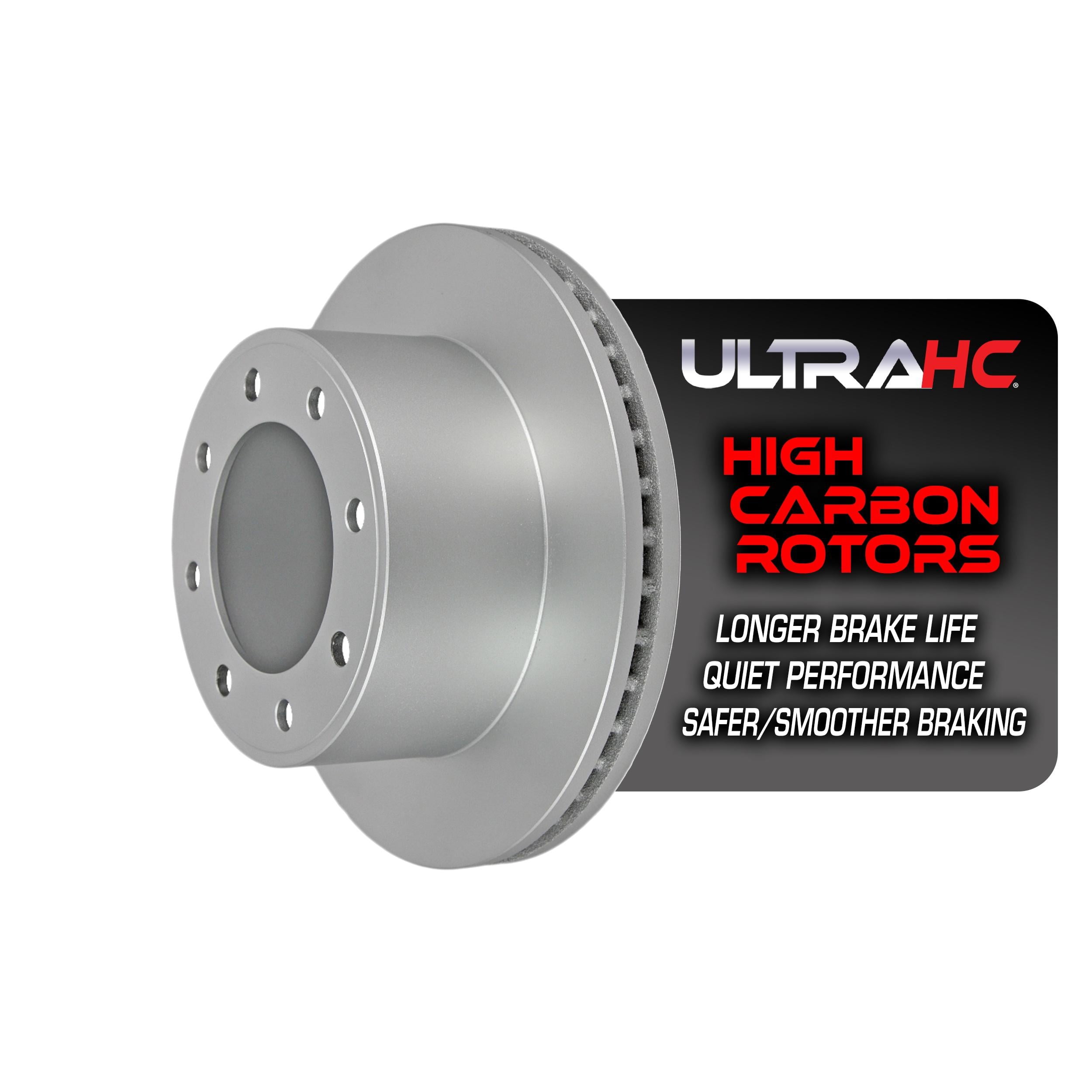 UltraHC Coated High Carbon Brake Rotor, Rear UR001798, Ford F-250 