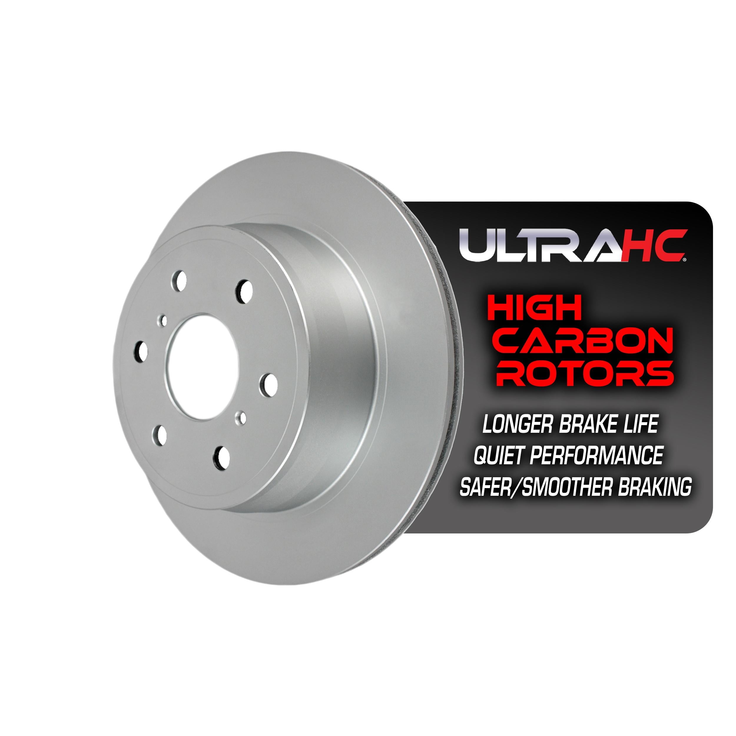 UltraHC Coated High Carbon Brake Rotor, Rear UR001811, Chevrolet Tahoe 2020-2007