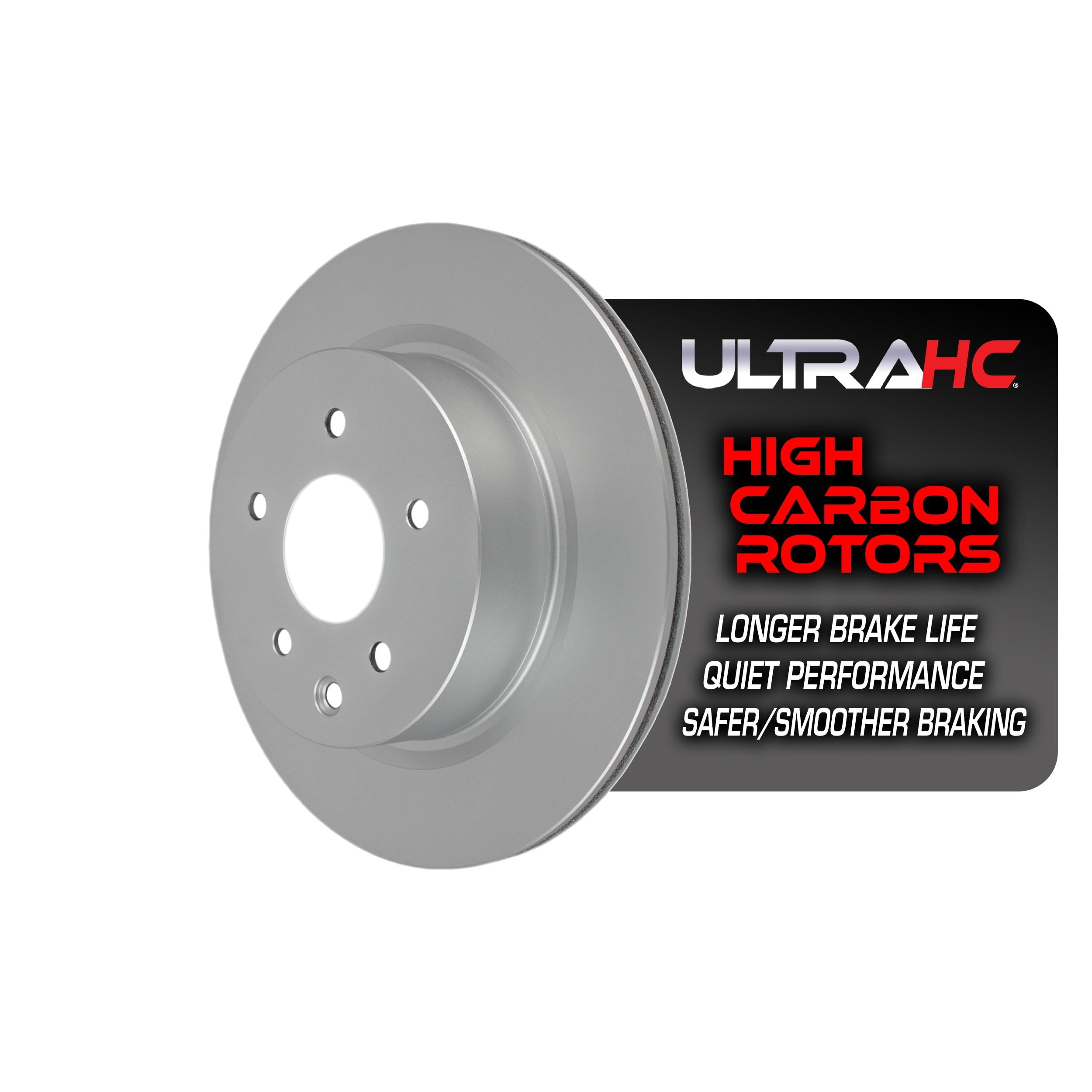 UltraHC Coated High Carbon Brake Rotor, Rear UR002238, Infiniti G35 2008-2005