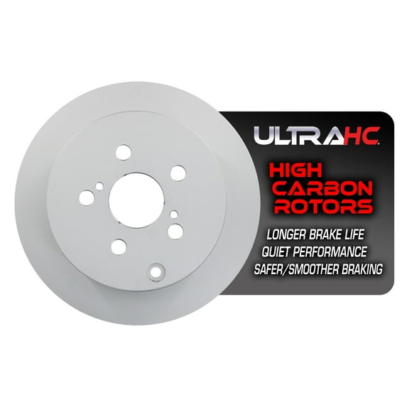 UltraHC Coated High Carbon Brake Rotor, Rear UR002337, Scion tC 2010-2005