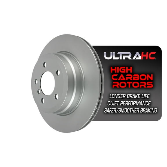 UltraHC Coated High Carbon Brake Rotor, Rear UR002795, BMW X5 2018-2007